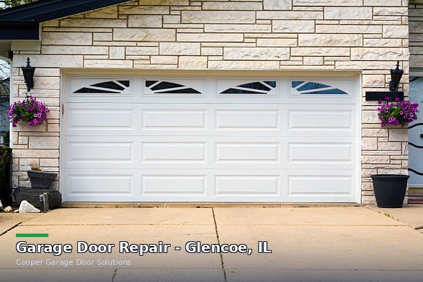 Garage door repair in Glencoe, IL by Cooper Garage Door Solutions INC