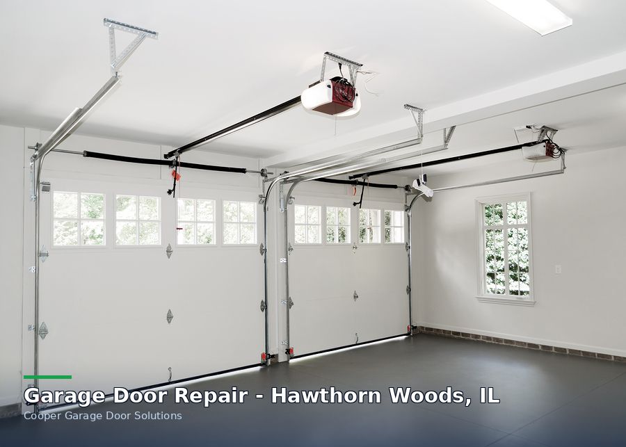 Garage door repair in Hawthorn Woods, IL by Cooper Garage Door Solutions INC