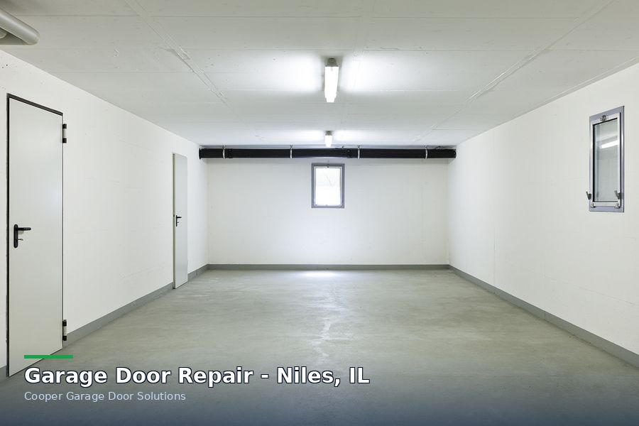 Garage door repair in Niles, IL by Cooper Garage Door Solutions INC