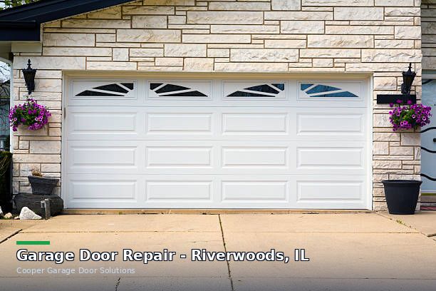 Garage door repair in Riverwoods, IL by Cooper Garage Door Solutions INC