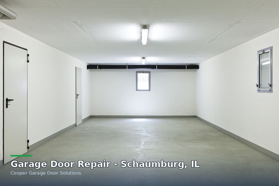 Garage door repair in Schaumburg, IL by Cooper Garage Door Solutions INC